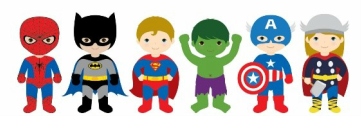 Ms. Jimenez's Kindergarten Superheroes